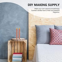 Image 6 of 8pcs Wooden Candle Wicks Round Tube Smokeless Candle Cores Replacement