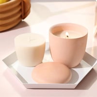 Image 5 of Boowan Nicole Candle Jar Silicone Mold and 7oz Candle Refill Mold Reusable