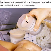 Image 3 of Virgin Pure  Coconut Wax for Candle Making Candles Scented Luxury Coconut Wax