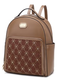 Image 1 of Wildflower Blossom Handmade Classy Work &amp; Travel Backpack