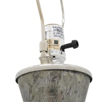 Image 5 of D15x23' Glass Table Lamp Bottel Shape