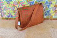Image 1 of Vintage by MJ - Messenger Bag Men and Women Leather -Moroccan Leather - Handmade
