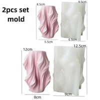 Image 7 of DIY Candle Silicone Mold Making Mold Geometric Mould 3D Shape Resin Epoxy