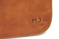Image 3 of Vintage by MJ - Messenger Bag Men and Women Leather -Moroccan Leather - Handmade
