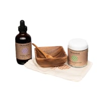 Image 1 of Cleanser/Mask Ritual | Ayurvedic Facial Cleansing Kit