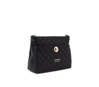 Image 4 of Koi - Black Quilted Vegan Leather Purse