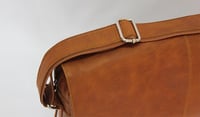 Image 6 of Vintage by MJ - Messenger Bag Men and Women Leather -Moroccan Leather - Handmade