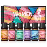 Image 11 of HIQILI Fragrance Oil Set, 6 PCS*10mL Pure Perfume Oil Set for Gift Aromatherapy