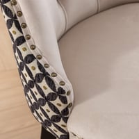 Image 11 of Classic Velvet High-End Tufted Solid Wood Contemporary Upholstered Dining Chair