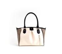 Image 1 of Madison - Beige Trio Croc Vegan Bag