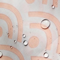 Image 4 of Nordic Shower Curtain Geometric Color Block Bath Curtains Bathroom for Bathtub Bathing Cover Extr...