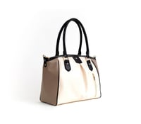 Image 2 of Madison - Beige Trio Croc Vegan Bag