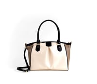 Image 3 of Madison - Beige Trio Croc Vegan Bag