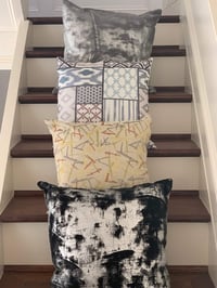 Image 3 of Crestmont Decorative Embroidered Pillow Covers/Cases 20x20 Set of 2