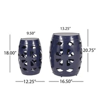 Image 5 of Metal S/2 End Table