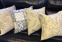 Image 4 of Crestmont Decorative Embroidered Pillow Covers/Cases 20x20 Set of 2