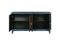 Image 14 of Handcrafted Premium Grain Rattan Sideboard Cabinet With 4 Doors and Adjustable