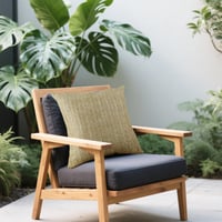 Image 2 of Outdoor/Indoor Throw Pillows, Decorative Throw Pillows with Inserts,