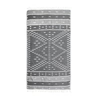 Image 1 of Angora Peshtemal Pure Cotton Throw Blanket