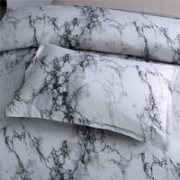 Image 2 of Marble Pattern Bedding Sets Polyester Bedding Cover Set 2/3pcs Twin
