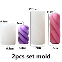 Image 23 of DIY Candle Silicone Mold Making Mold Geometric Mould 3D Shape Resin Epoxy