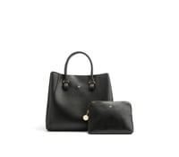 Image 12 of Jane - Black Vegan Leather Satchel