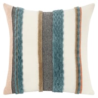 Image 7 of Boho Striped Chenille Throw Pillowcases