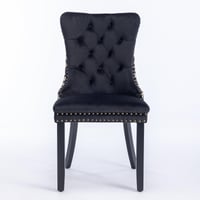 Image 23 of Classic Velvet High-End Tufted Solid Wood Contemporary Upholstered Dining Chair