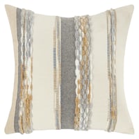 Image 8 of Boho Striped Chenille Throw Pillowcases