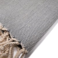 Image 2 of Handwoven Table Linen Peskir Spade | Dark Grey