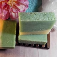 Image 3 of Cucumber and Melon Handmade Soap