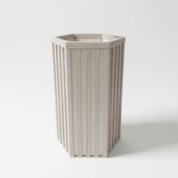 Image 6 of Hexagon Grove Column Planters - Medium