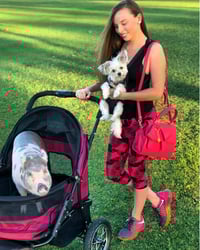 Image 6 of Cottontail - Red Vegan Leather Bag