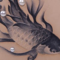 Image 7 of Koi Black Crossbody Clutch