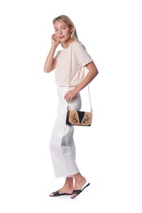 Image 9 of Koi Black Crossbody Clutch