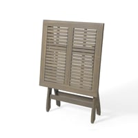 Image 10 of Positano 25 " Foldable Bistro Set, Gray