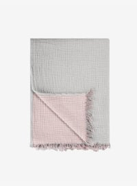 Image 1 of Cotton Throw Blanket, Couch Blanket