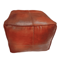 Image 5 of Leather Poufs Caro