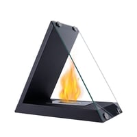 Image 5 of 15.5" x 8" x 14.5” Glass Tabletop Fireplace
