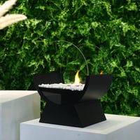 Image 2 of 13.5" Tall Portable Tabletop Fireplace