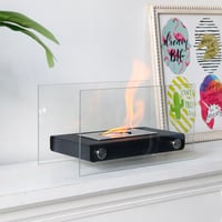 Image 2 of 14" L Portable Tabletop Fireplace