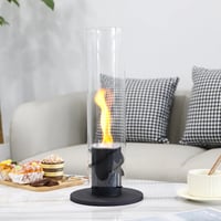 Image 2 of 17''H Clean-Burning Bio Ethanol Ventless Fireplace