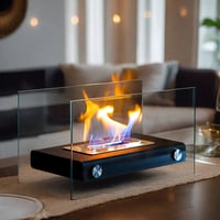 Image 4 of 14" L Portable Tabletop Fireplace