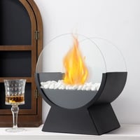 Image 5 of 13.5" Tall Portable Tabletop Fireplace