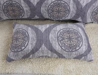 Image 13 of DaDa Bedding Rustic Grey Distressed Reversible Quilted Bedspread Set (SD16299)