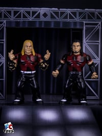 Image 4 of Matt Hardy & Jeff Hardy Retro Wrestle-Something Wrestlers Series 4 Two Pack by FC Toys 