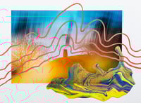 Glastonbury Tor Portal Giclee Print