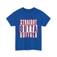 Image 3 of Straight Outta Buffalo Tee | City Pride T-shirt, Buffalo NY 
