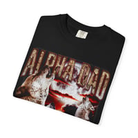 Image 3 of Alpha Dad Wolves T-Shirt | Vintage Howling Wolf Graphic