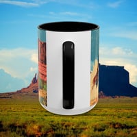 Image 16 of Southwestern Cowboy Coffee Mug, Western Old West Ceramic Cup, Rancher Southwest Tea Cup, Ro-cffa313e